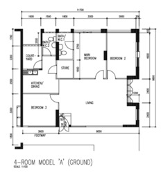 Blk 328 Tah Ching Road (Jurong West), HDB 4 Rooms #501770351